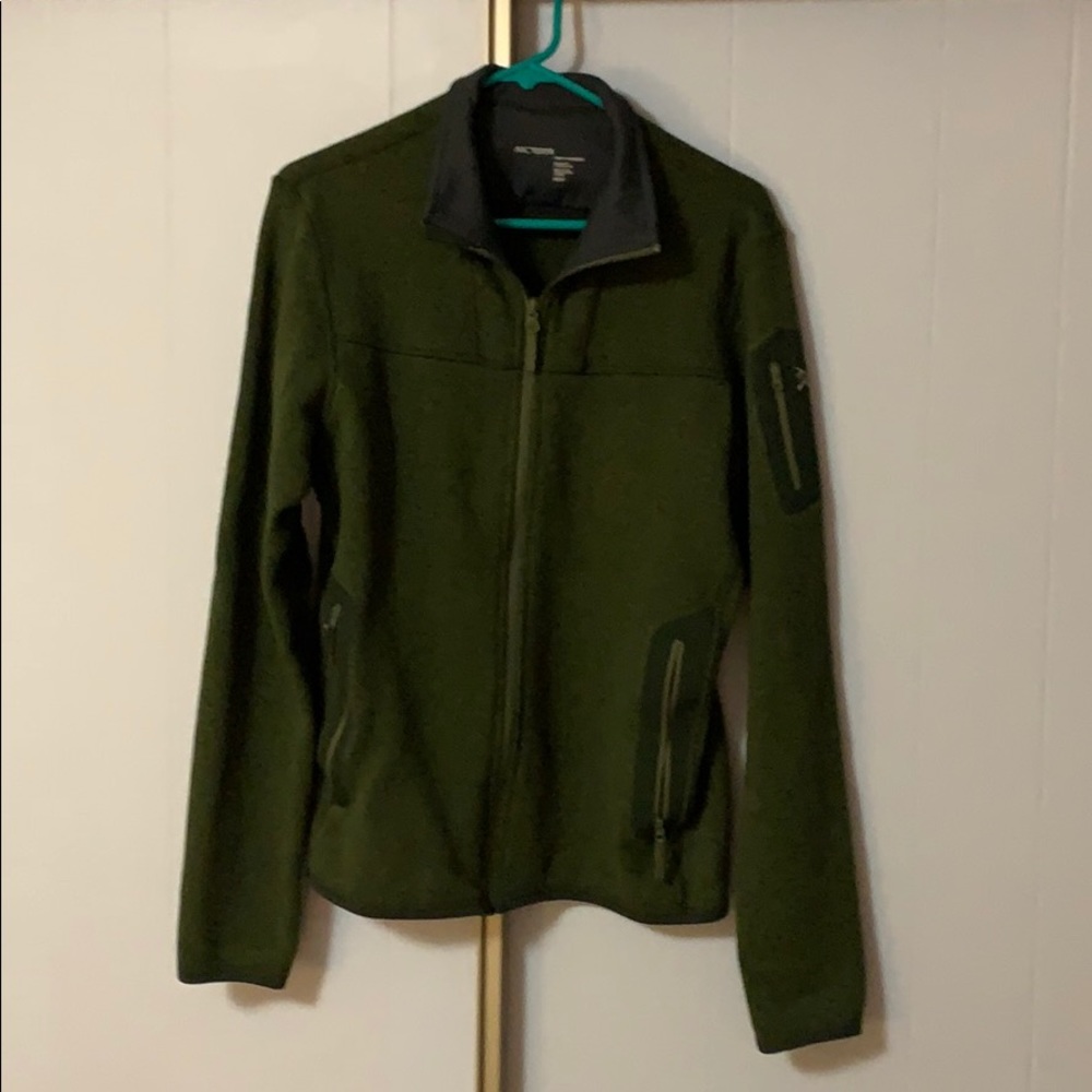Arcteryx urban fleece zip up jacket